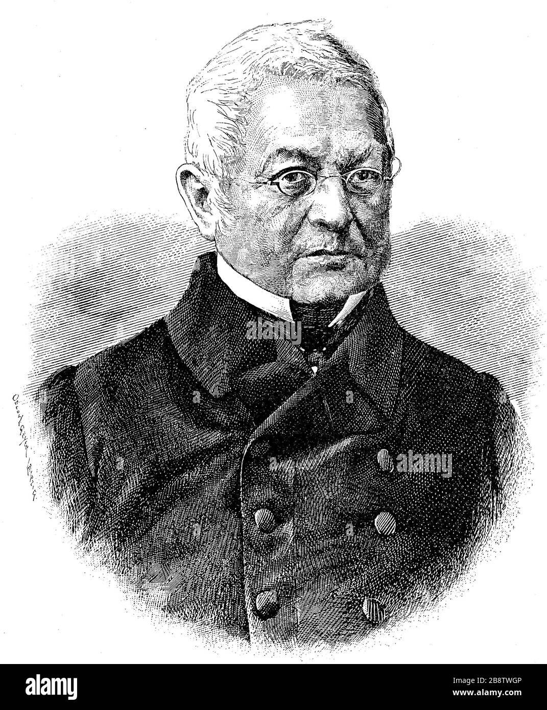 Louis Adolphe Thiers , April 16, 1797 - September 3, 1877, was a French politician and historian. He was the first president of the Third Republic from 1871 to 1873  /  Louis Adolphe Thiers , 16. April 1797 - 3. September 1877, war ein französischer Politiker und Historiker. Er war von 1871 bis 1873 der erste Staatspräsident der Dritten Republik, Historisch, digital improved reproduction of an original from the 19th century / digitale Reproduktion einer Originalvorlage aus dem 19. Jahrhundert, Stock Photo