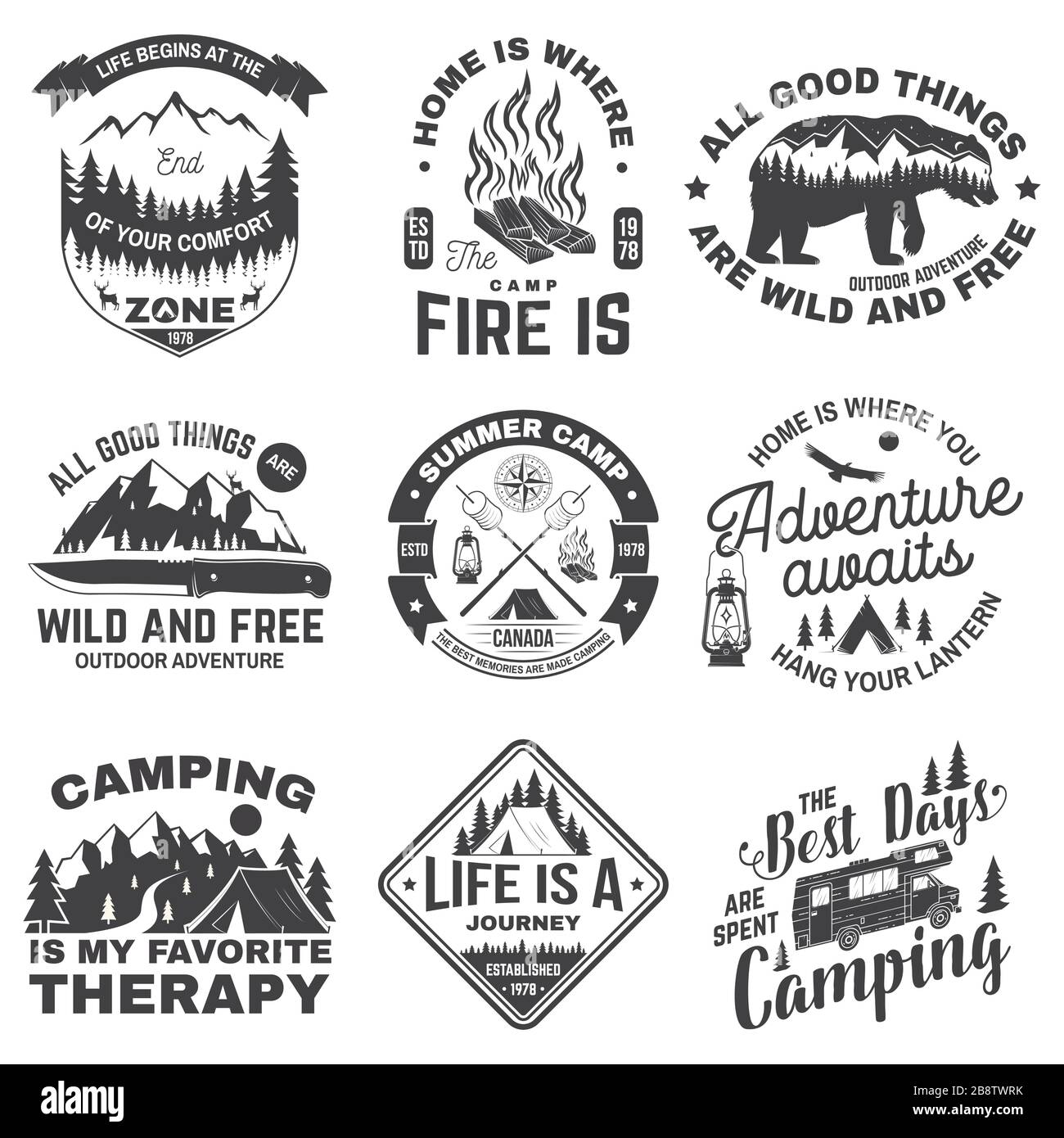 Set Of Outdoor Adventure Inspirational Quote Vector Illustration Concept For Shirt Logo Print Stamp Or Tee Vintage Typography Design With Camper Tent Bear Mountain Forest Landscape Silhouette Stock Vector Image Art The brand guidelines will amaze your clients and fellow designers. https www alamy com set of outdoor adventure inspirational quote vector illustration concept for shirt logo print stamp or tee vintage typography design with camper tent bear mountain forest landscape silhouette image349671719 html