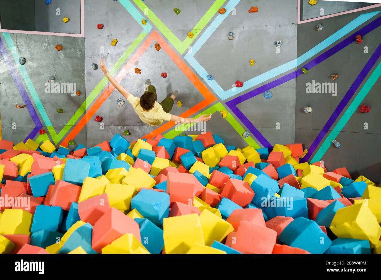 Trampoline harness hi-res stock photography and images - Alamy