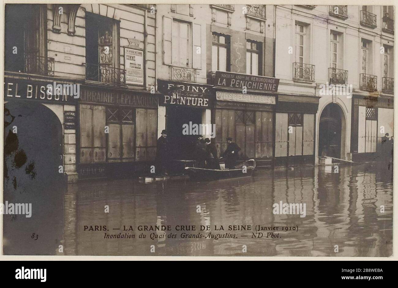 Flood Seine 1910 High Resolution Stock Photography And Images Alamy