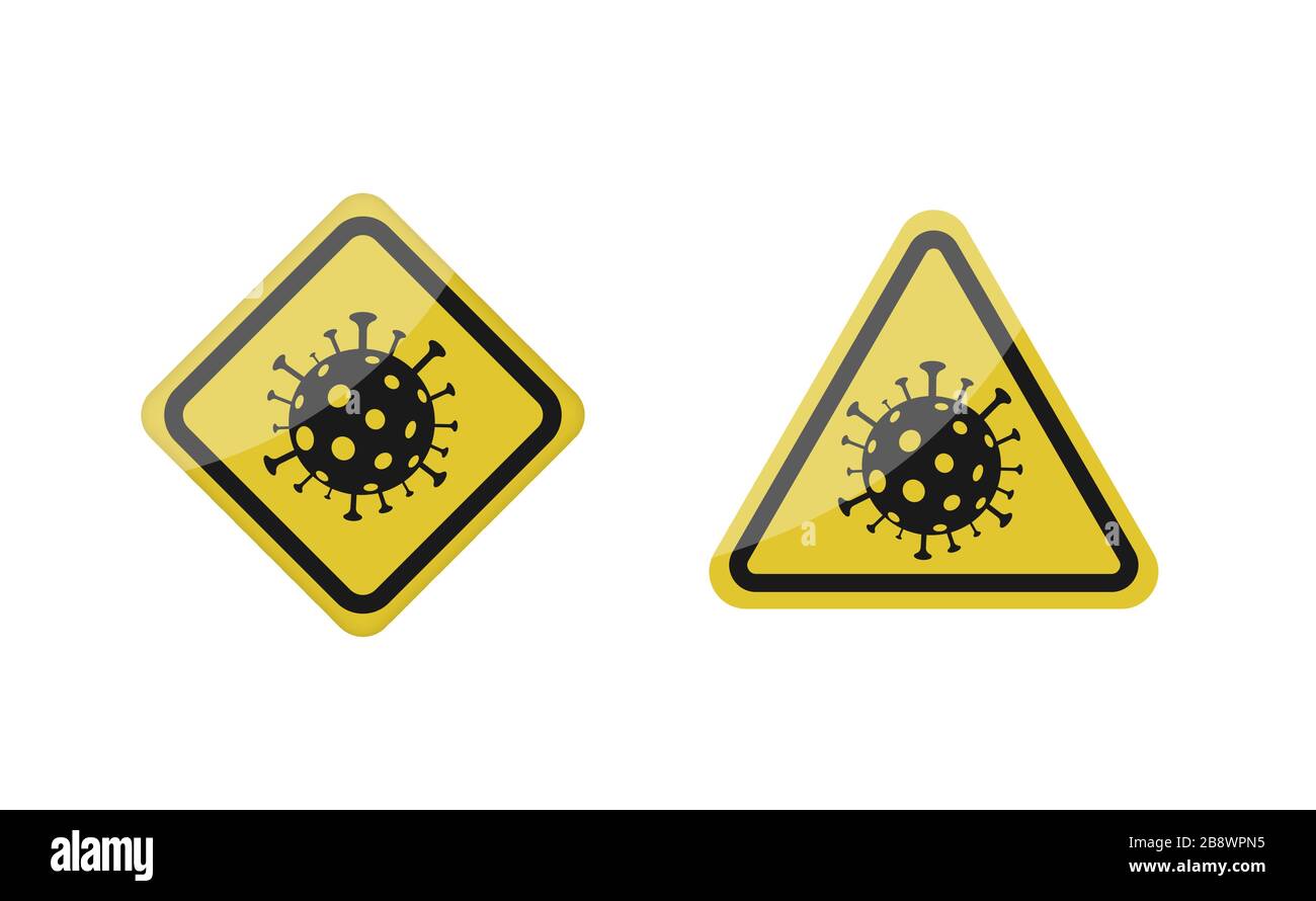 Coronavirus vector icons Stock Vector