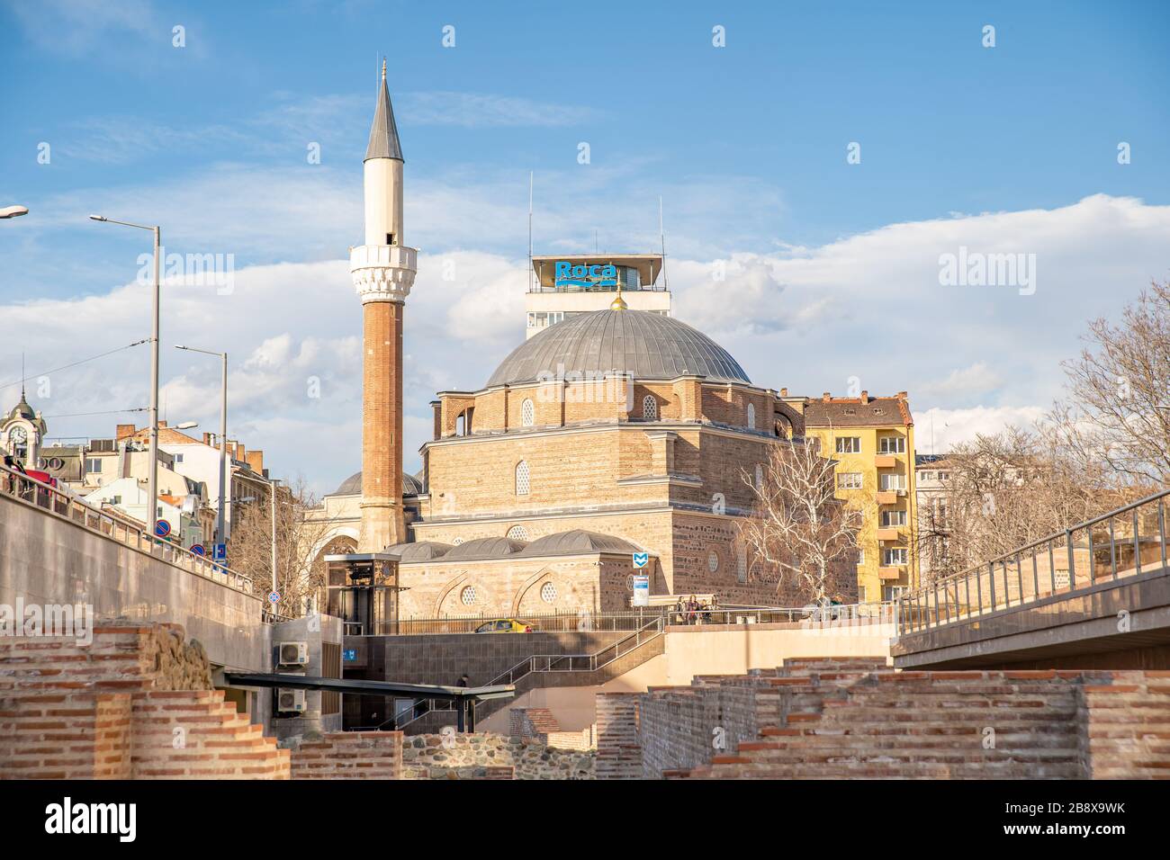 Sofia - March 2, 2020: Banja Bashi Mosque Stock Photo - Alamy