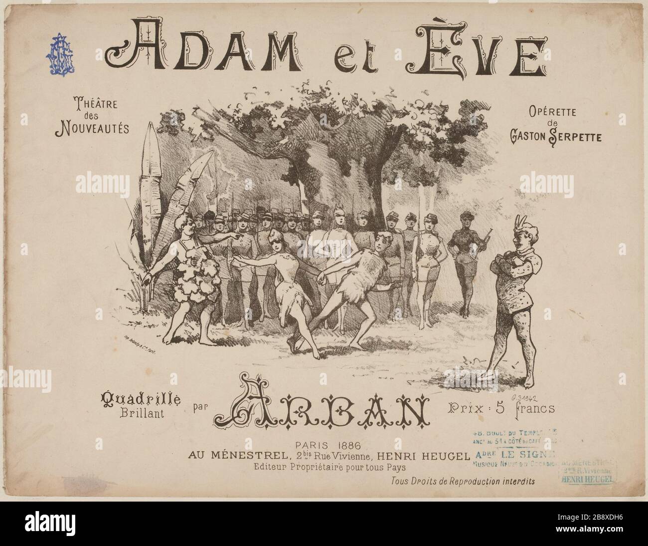 Adam et eve adam eve hi-res stock photography and images - Alamy