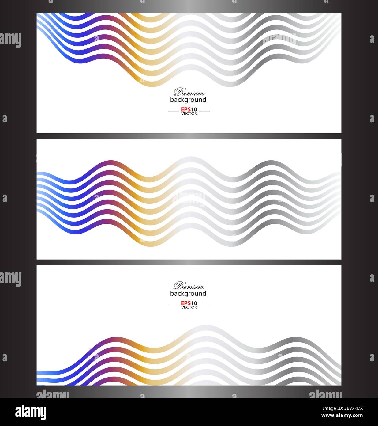 Abstract technology banner templates for creative design work Stock Vector