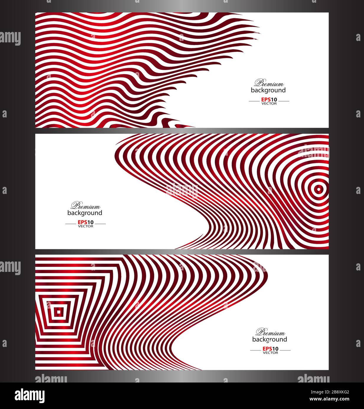 Abstract technology banner templates for creative design work Stock Vector