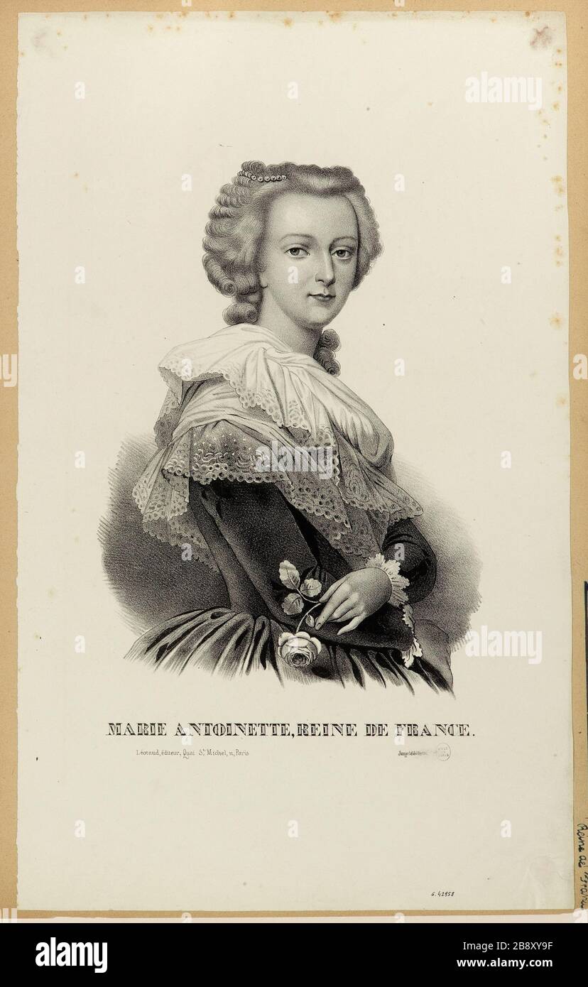 Marie Antoinette, Queen of France Stock Photo