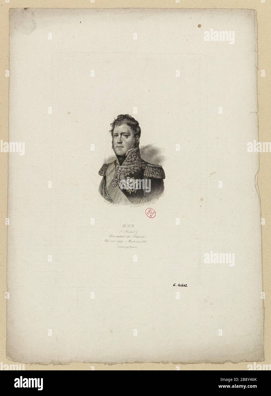Ney / (Michel) / Marshal of France [...]. Stock Photo