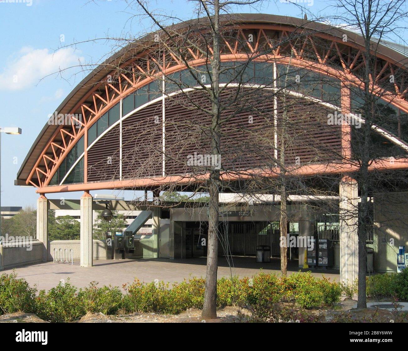 Self taken picture of martas medical center station hires stock