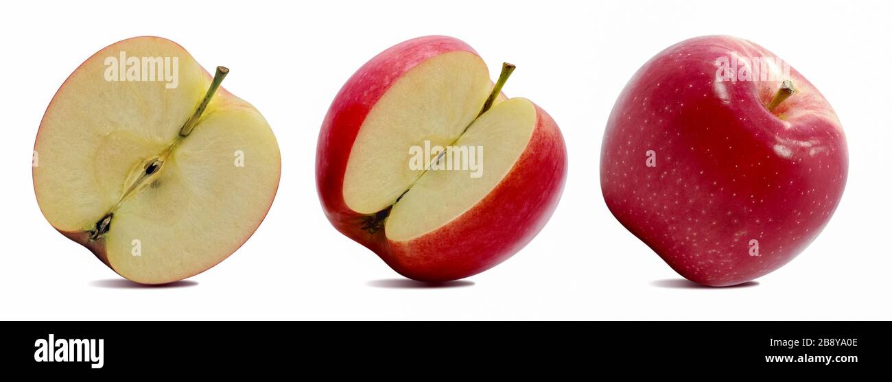 Food fruit apple close hi-res stock photography and images - Alamy