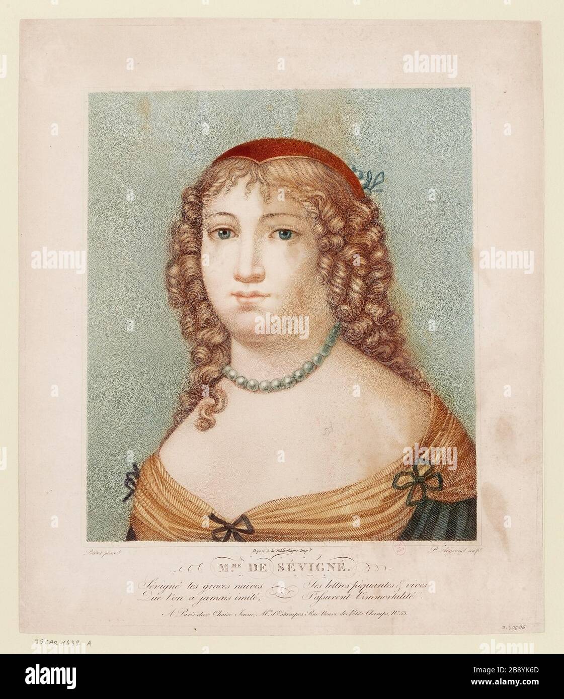 Madame de Sevigne [...]. Stock Photo