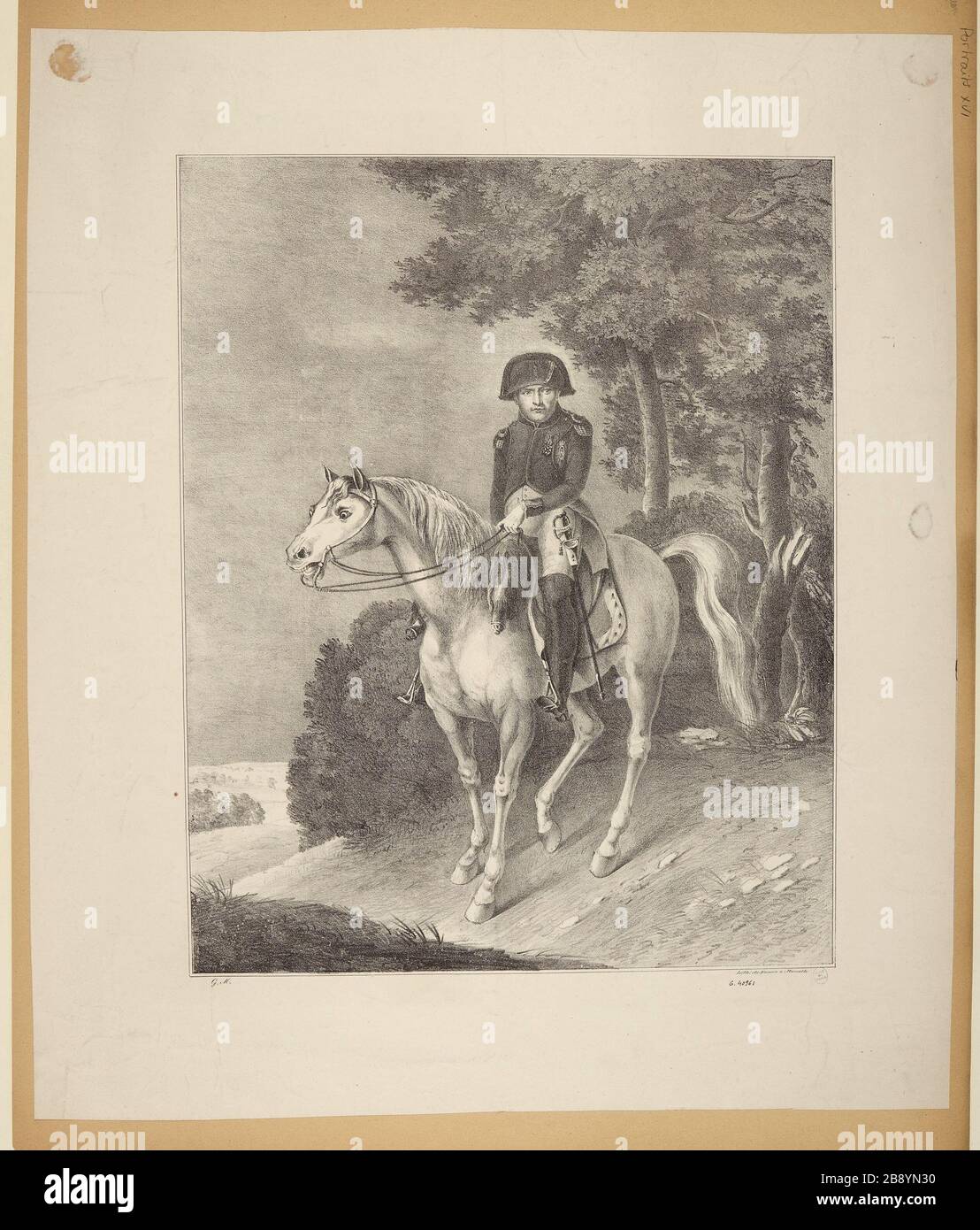 Napoleon on horseback hi-res stock photography and images - Alamy