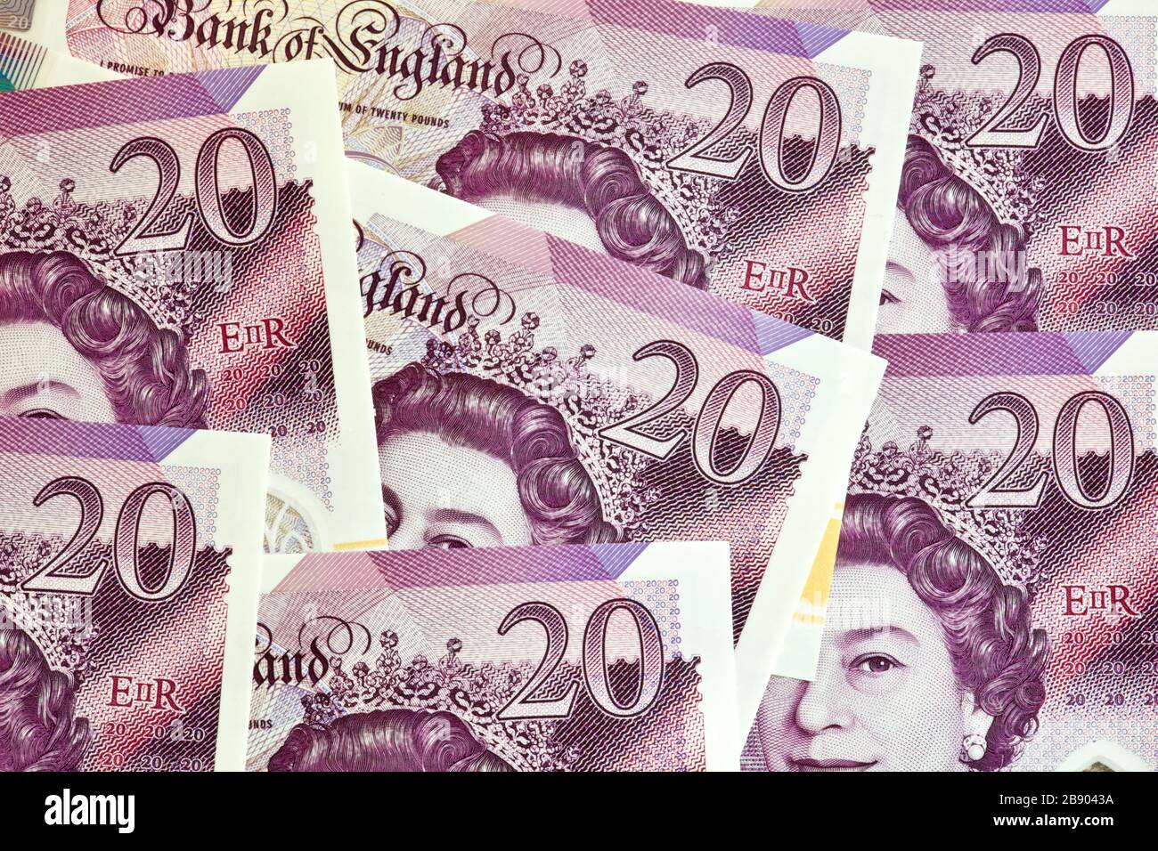 New 20 notes uk hi-res stock photography and images - Alamy