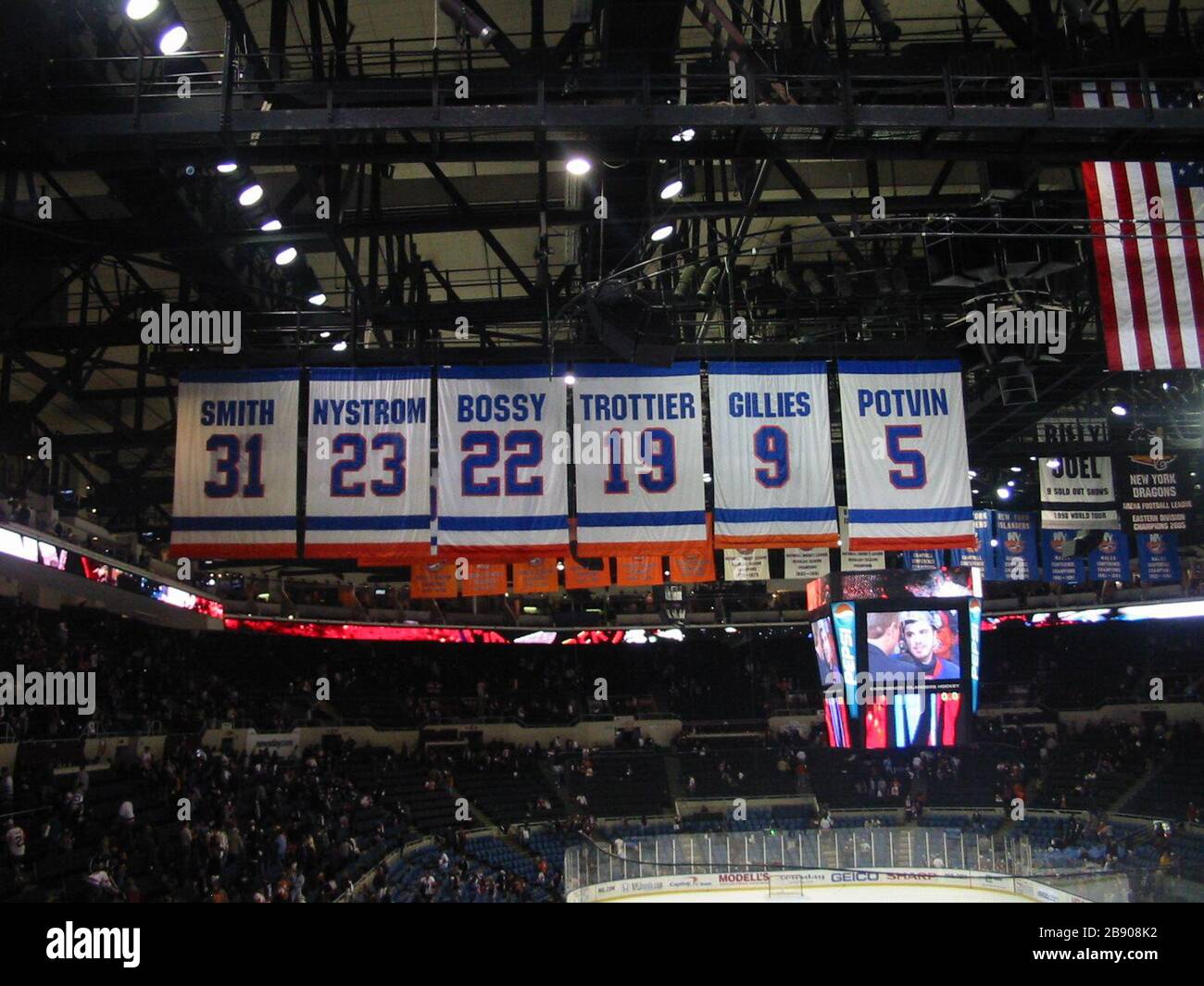 ny islanders retired jerseys