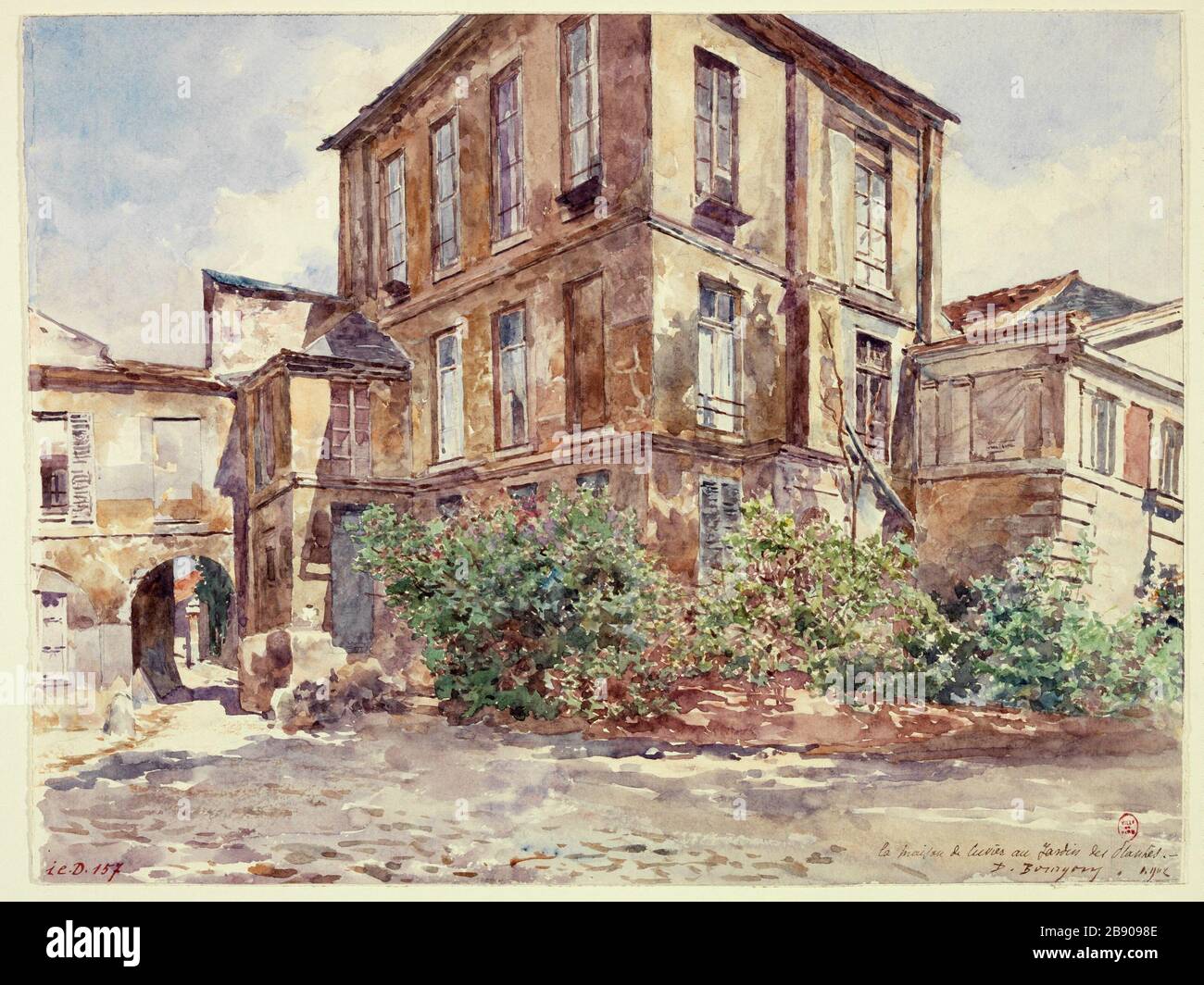 House Cuvier at the Jardin des Plantes, in 1902 MarieDésirée Bourgoin