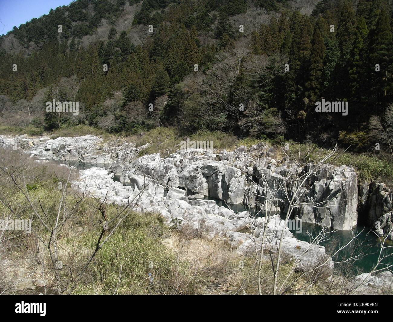 English Nakayama Shichiri Valley Gifu Pref Japan 日本語 中山七里 岐阜県 12 April 08 Own Work 河川一等兵 Stock Photo Alamy English Nakayama Shichiri Valley Gifu Pref Japan 日本語 中山七里 岐阜県 12 April 08 Own Work 河川一等兵 Stock Photo Alamy