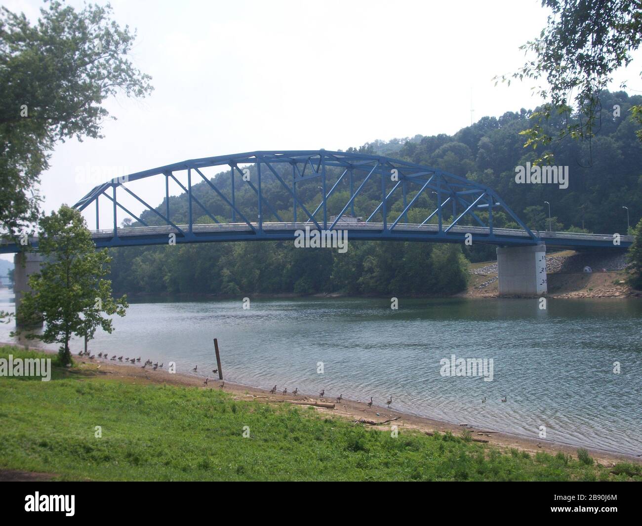 'English: Point Marion Bridge in 2010.; 13 July 2010 (original upload date); VitaleBaby (talk); VitaleBaby (talk); ' Stock Photo