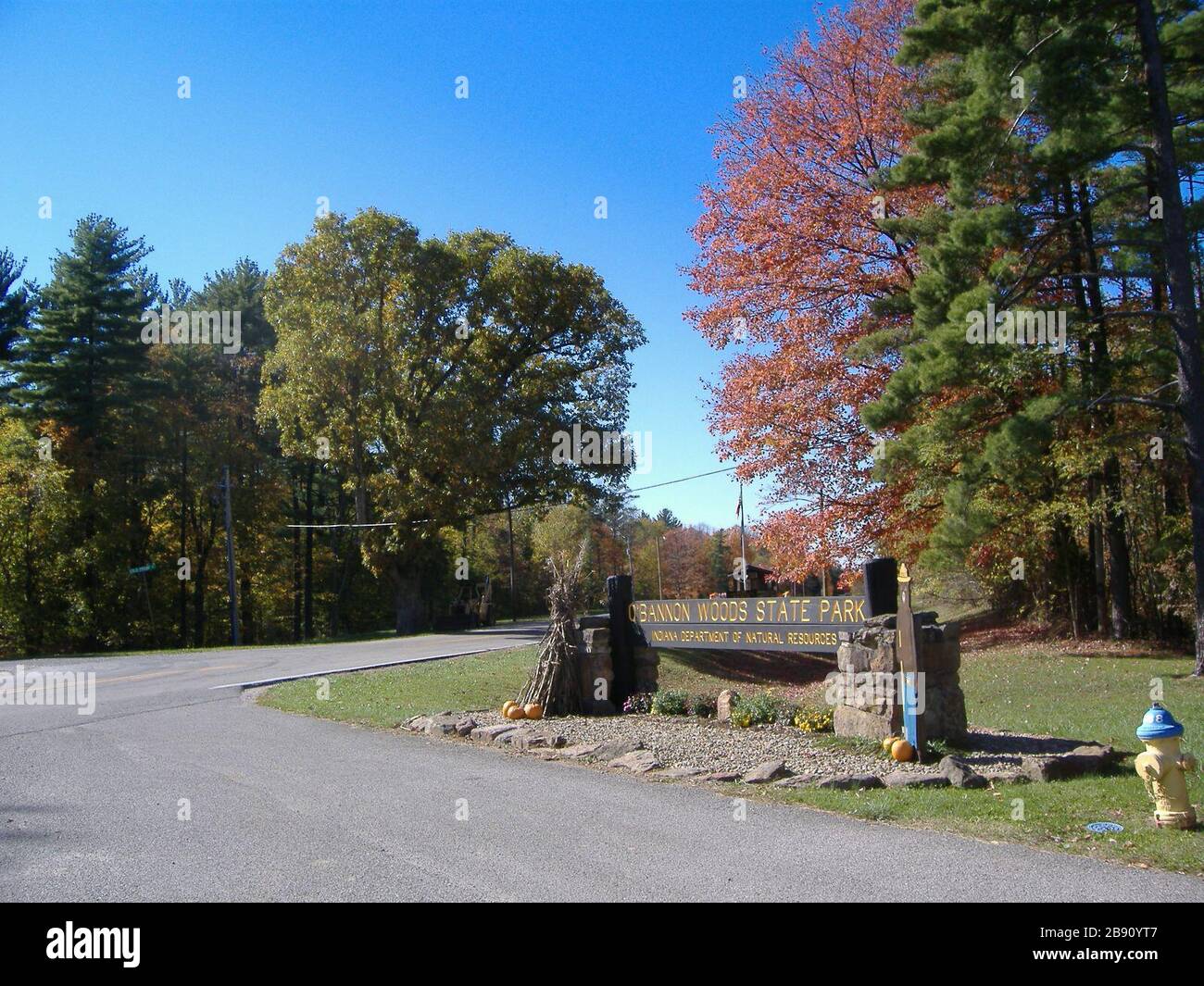 "English Entrance to O'Bannon Woods State Park in Harrison County