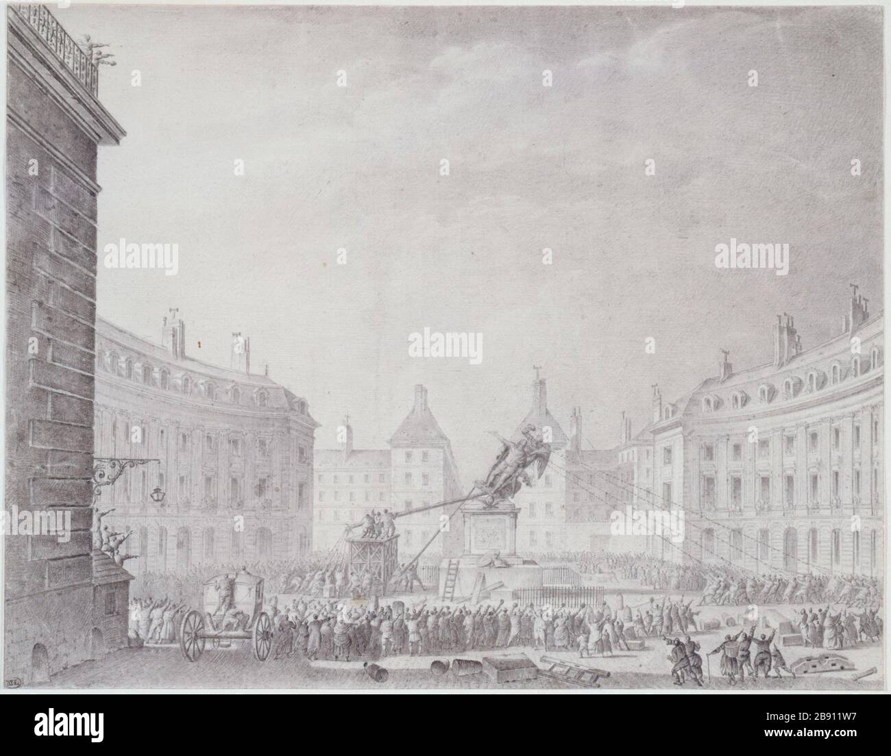 Destruction Of The Monument On The Place Louis Xiv Victories Jean Louis Prieur Le Jeune 1759 1795 Destruction Du Monument De Louis Xiv Sur La Place Des Victoires Le 11 Aout 1792 Dessin Paris Destruction Of The Monument On The Place Louis Xiv Victories Jean Louis Prieur Le Jeune 1759 1795 Destruction Du Monument De Louis Xiv Sur La Place Des Victoires Le 11 Aout 1792 Dessin Paris