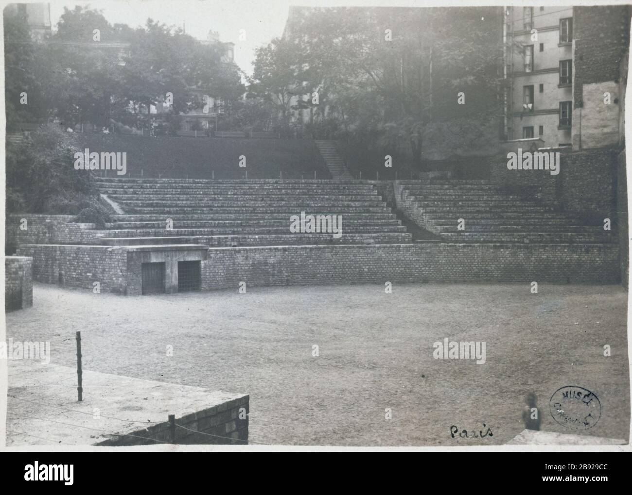 Amphitheater Paris Entree des arenes de lutece hi-res stock photography and images - Alamy