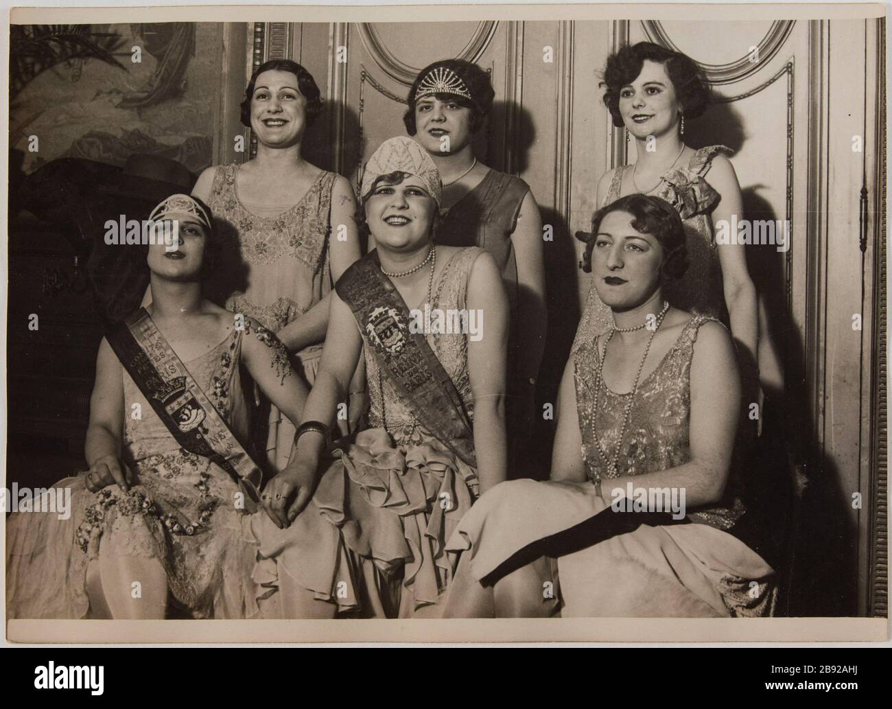 Paris. 24 January 1929 / Election of the Queen of Paris by the Festival