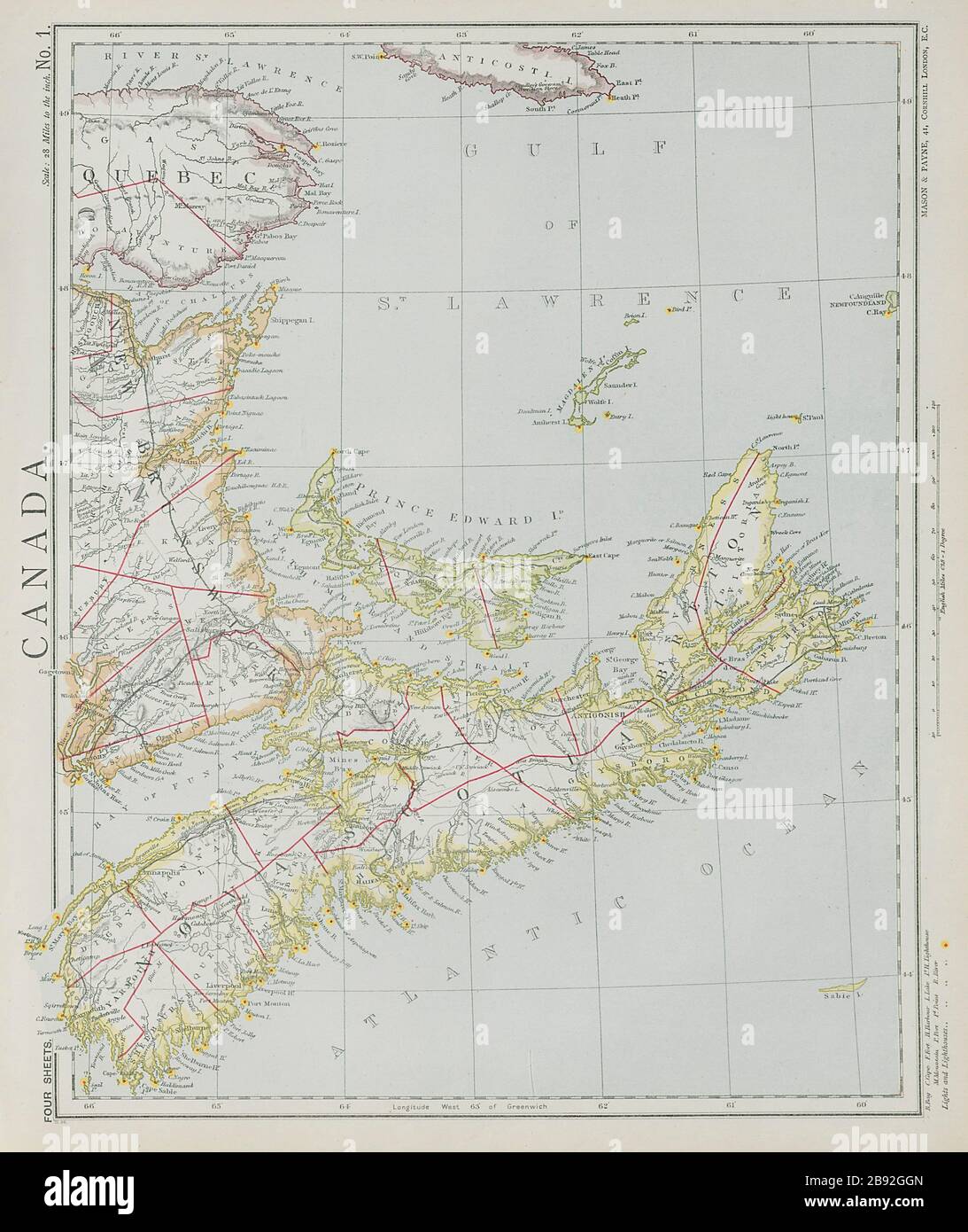 NOVA SCOTIA New Brunswick Prince Edward