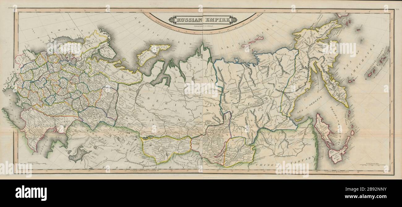 Map russian empire hi-res stock photography and images - Page 3 - Alamy