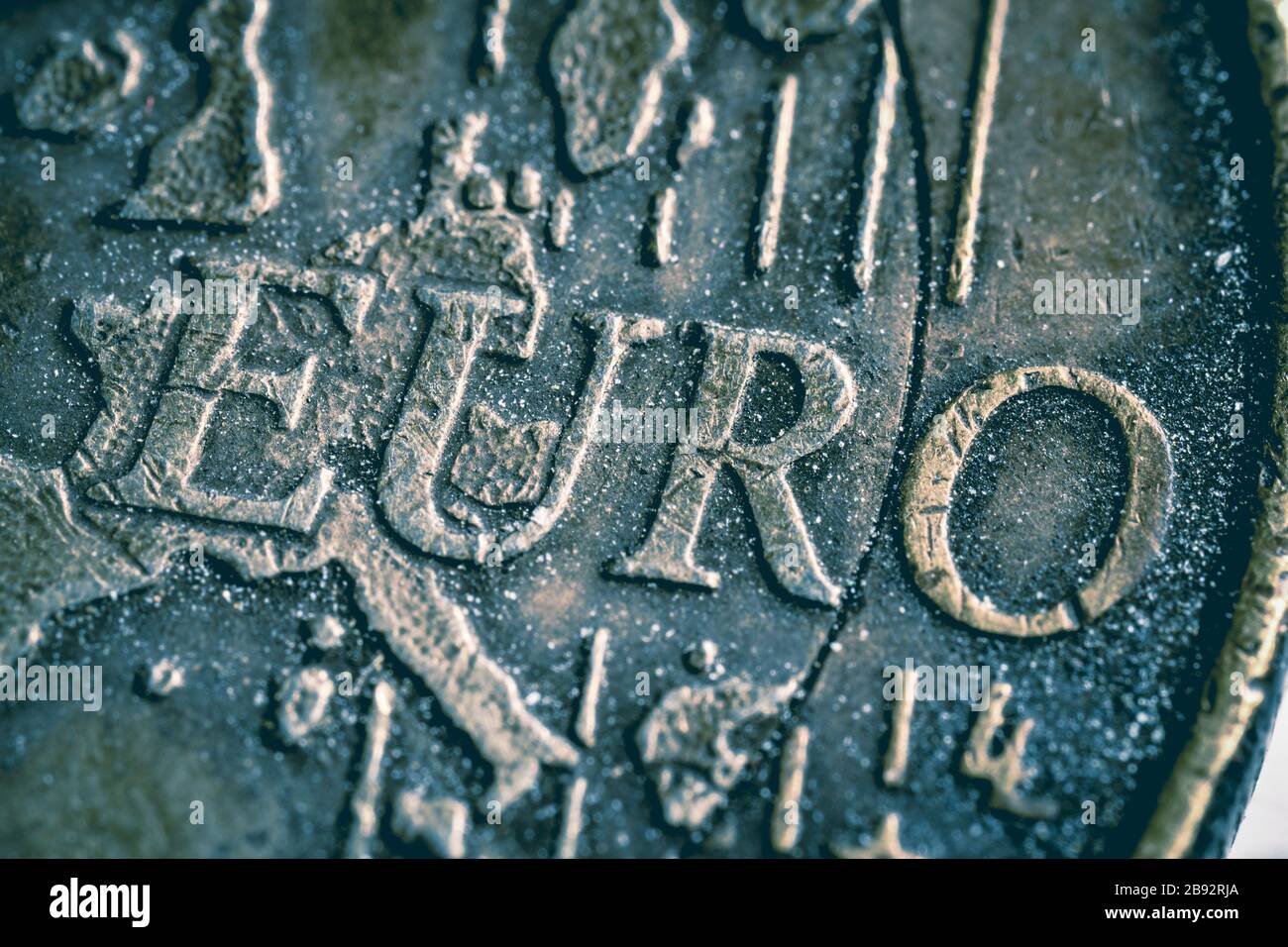 1 euro coins hi-res stock photography and images - Alamy