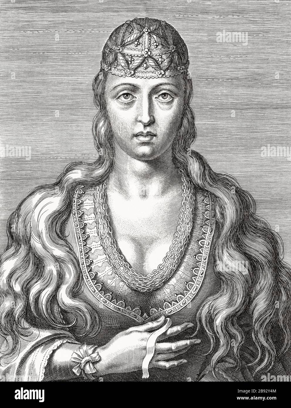 Princess Joan of Portugal, 1452 1490. She was known as Santa Joana