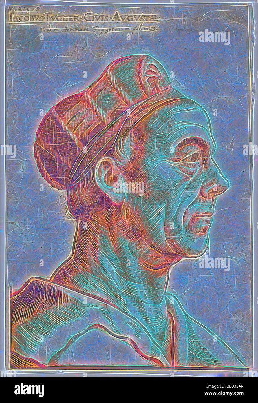 Portrait Of Jakob Fugger C 1511 Chiaroscuro Woodcut Of Two Plates Rust Red And Black Page 21 3 X 14 3 Cm O L Designated Iacobus Fugger Civis Avgvstae Hans Burgkmair D A Augsburg 1473 1531 Augsburg Reimagined By