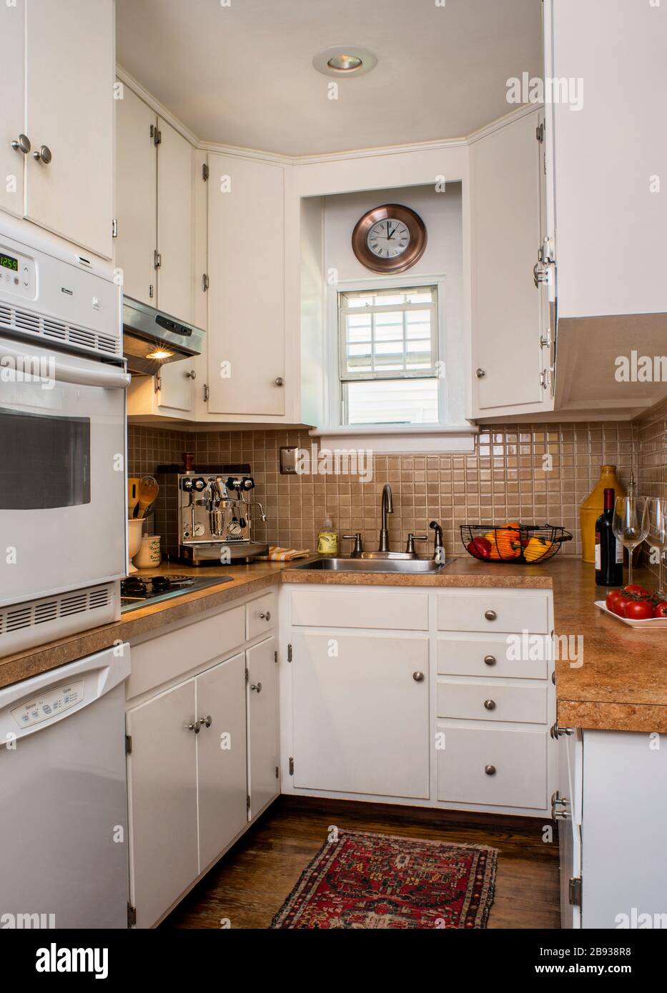 Small House Decorating-Small kitchen Stock Photo