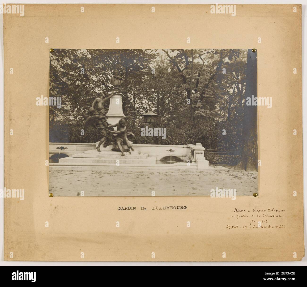 Jardin de musee eugene delacroix hires stock photography and images