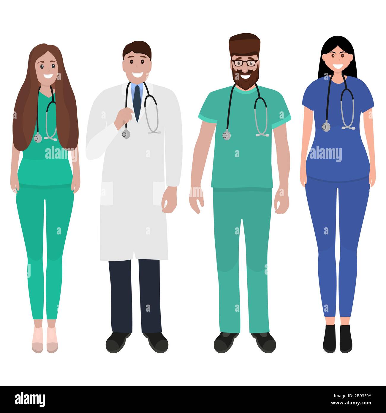 young-male-and-female-doctors-with-stethoscope-in-a-hospital-cartoon