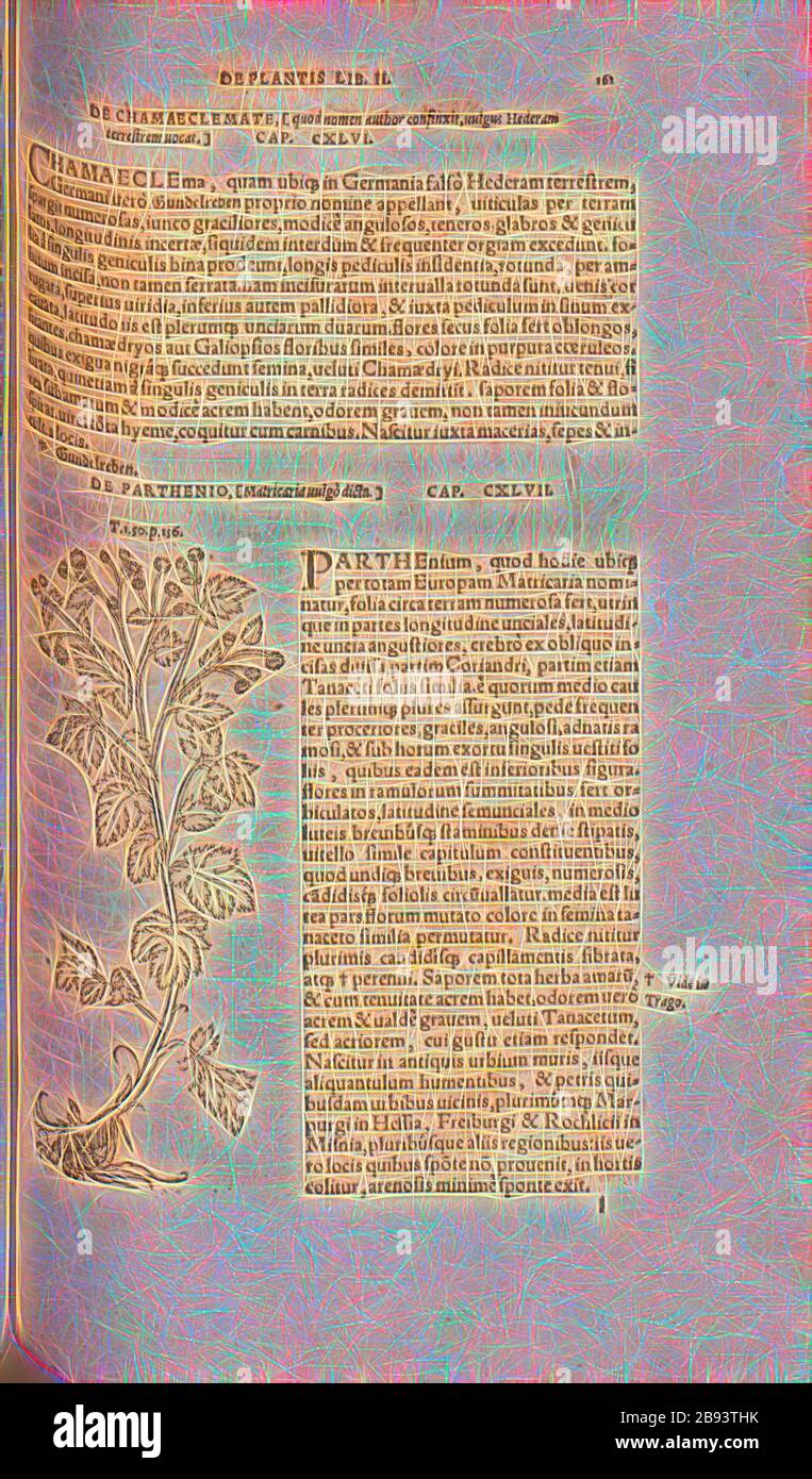 Valerius cordus simesusii annotationes hires stock photography and