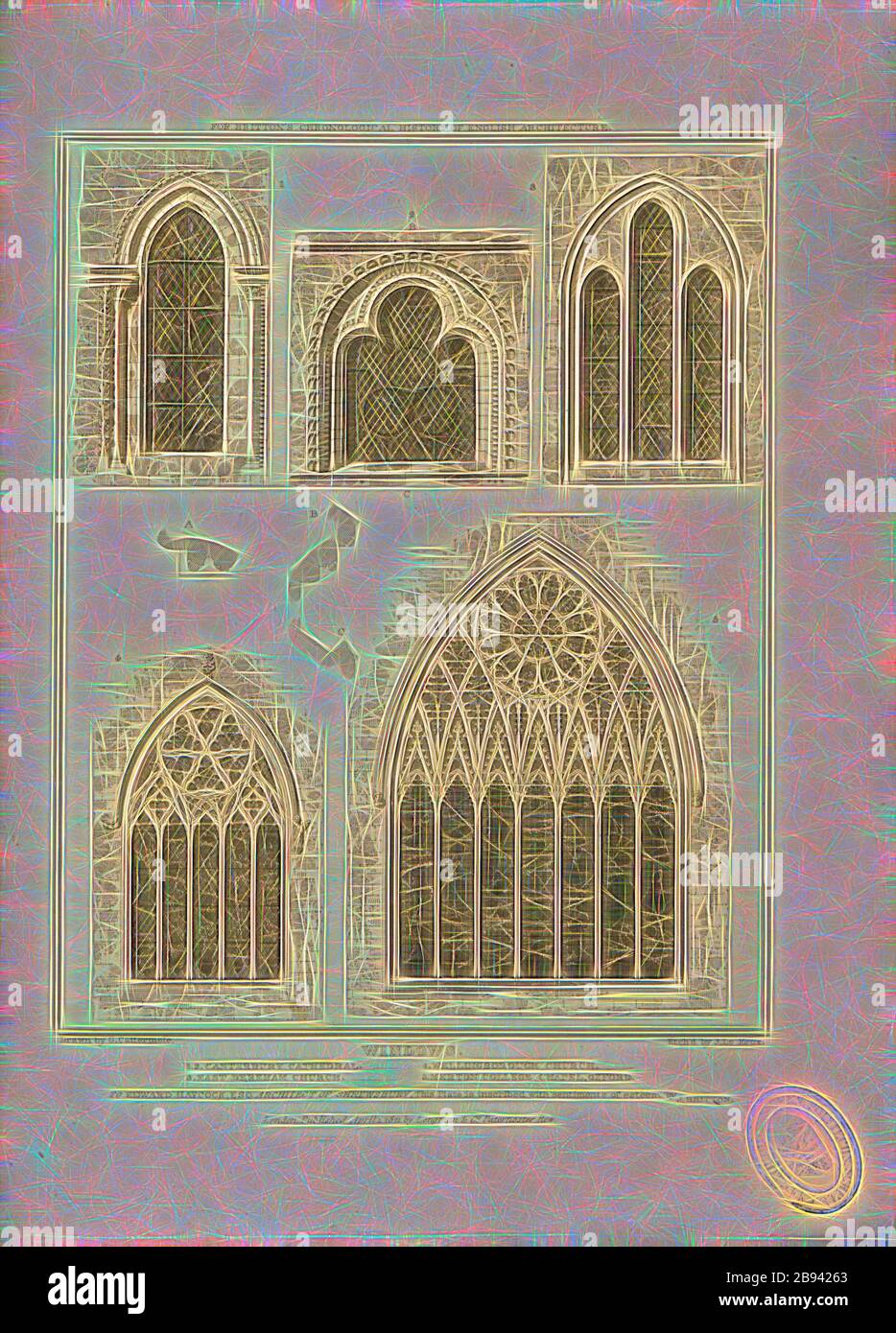 Merton college chapel stained glass hires stock photography and images