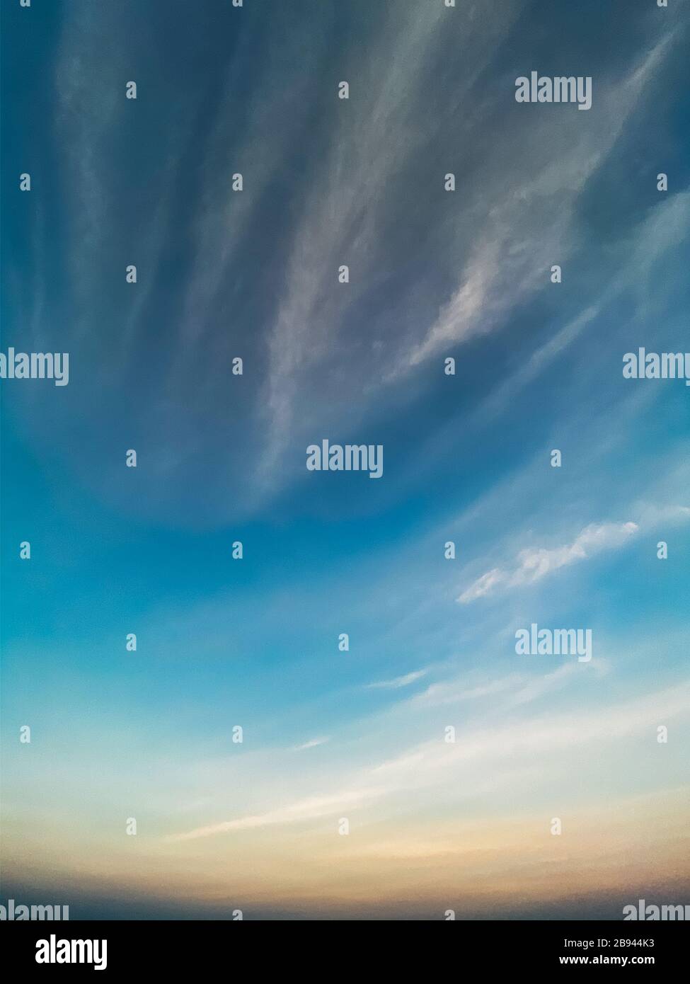 Blue sky with scattered cloud hi-res stock photography and images - Alamy