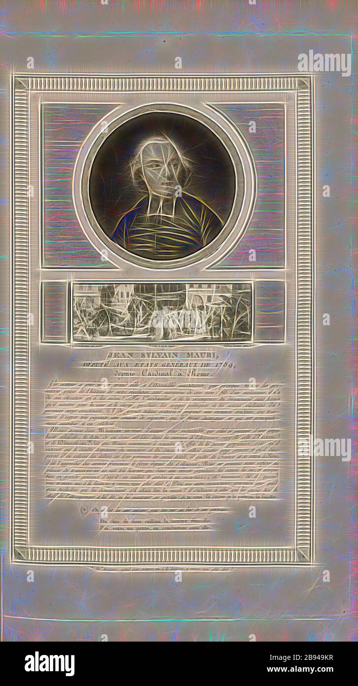 Jean Sylvain Mauri Deputy To The Estates General Of 17 From Cardinal To Rome Portrait Of Jean Siffrein Maury Signed Levachez Sculp Duplessi Bertaux Inv Et Del Duplessi Bertaux Aqua Forti Fig 12 According To