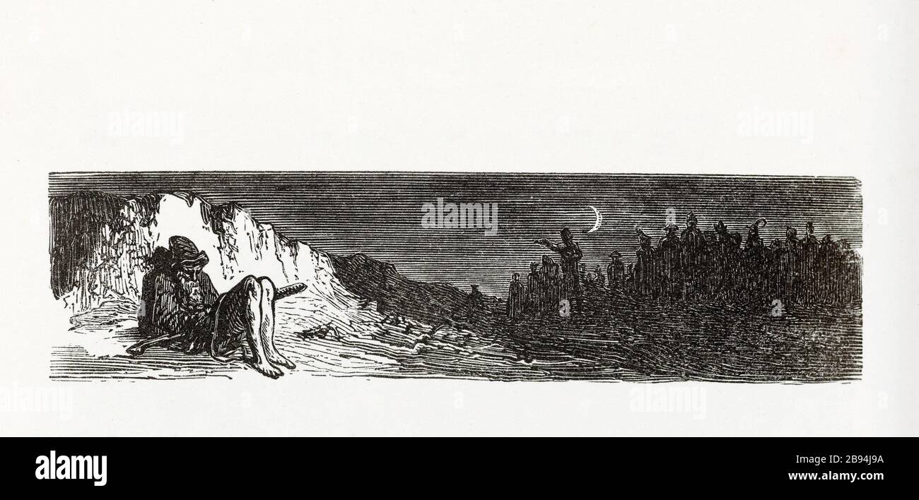 The Thinker Illustration For Honore De Balzac The Tales Comical Paris General Society Library 1855 Rating