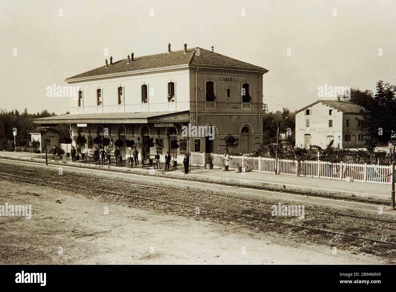 La stazione di cividale mirandola hires stock photography and images