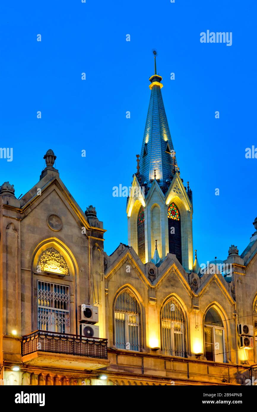 Church of the Saviour, Baku, Azerbaijan Stock Photo