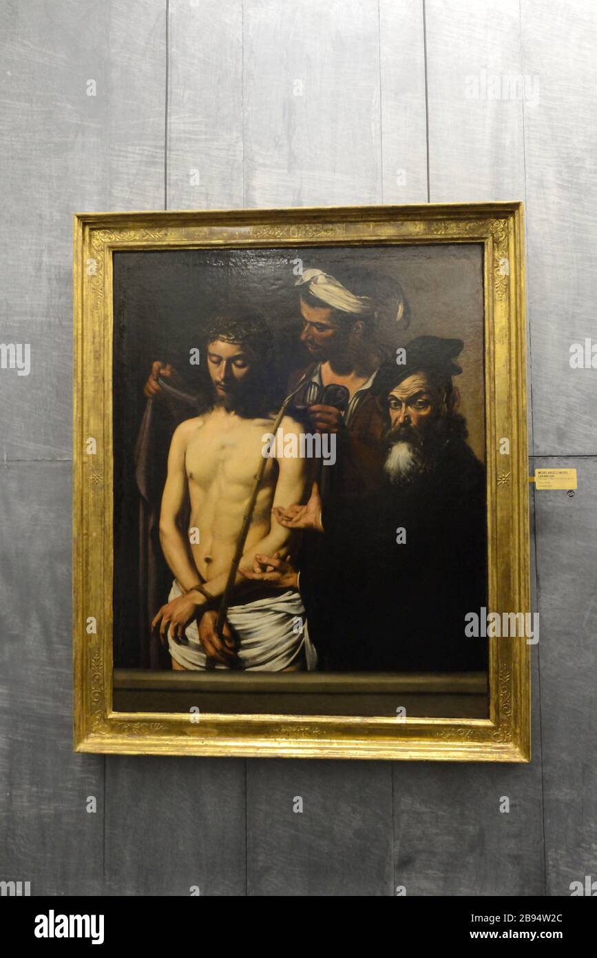 Ecce Homo Painting Caravaggio Work Of Art Palazzo Bianco Genoa ecce-homo-painting-caravaggio-work-of-art-palazzo-bianco-genoa