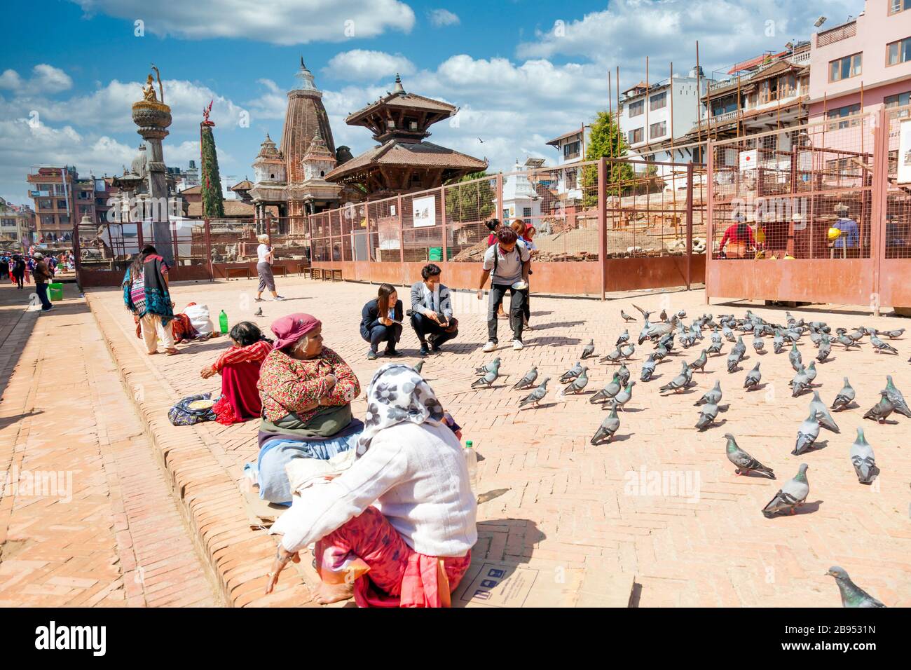 Nepal, Kathmandu, Street and City scene Stock Photo