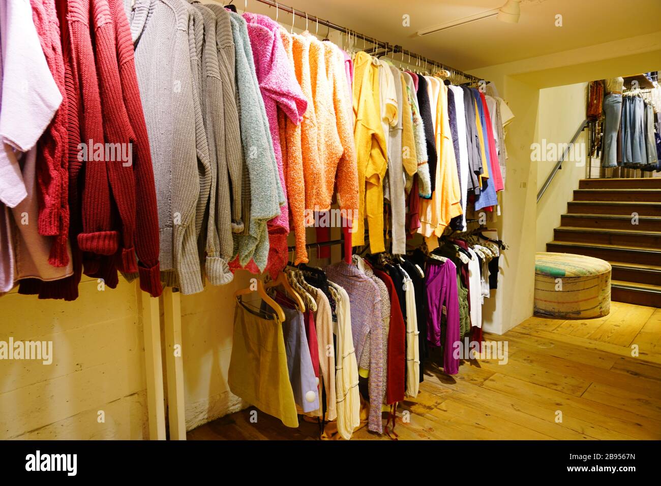 Shop selling trendy clothing hi-res stock photography and images - Page 3 -  Alamy