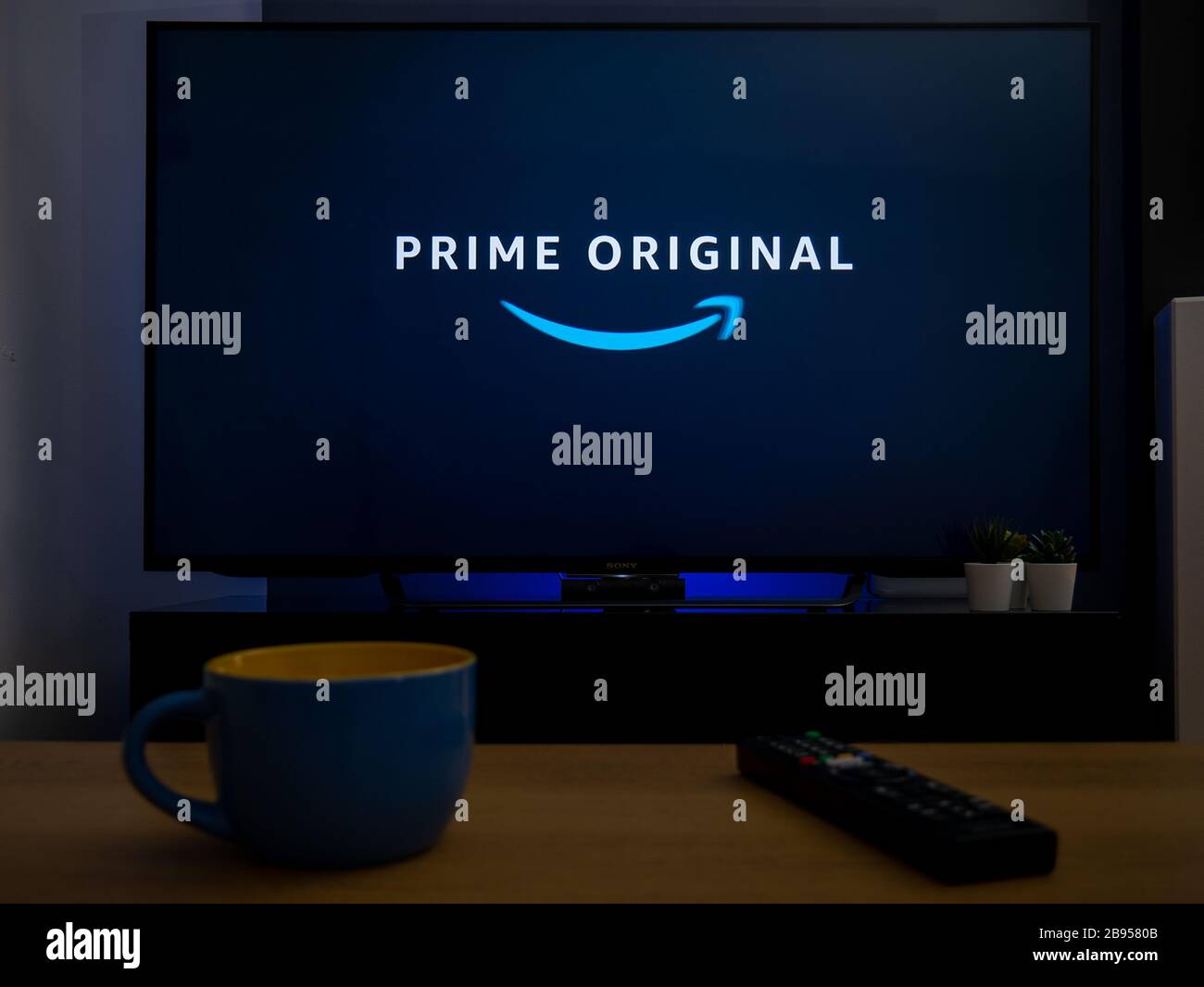 Amazon prime streaming service uk hires stock photography and images