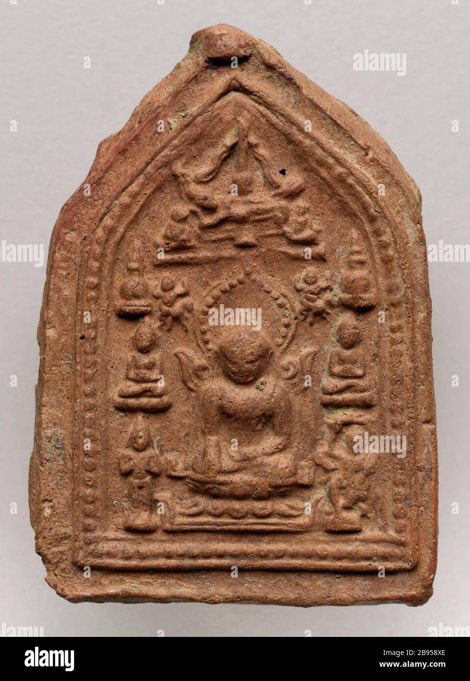 https www alamy com votive tablet english burma myanmar pegu 12th century sculpture terracotta 3 38 x 2 38 x 38 in 86 x 6 x 1 cm gift of mr and mrs haskia hasson m91237 south and southeast asian art 12th century date qsp5711150 00 00t000000z7 image349856038 html