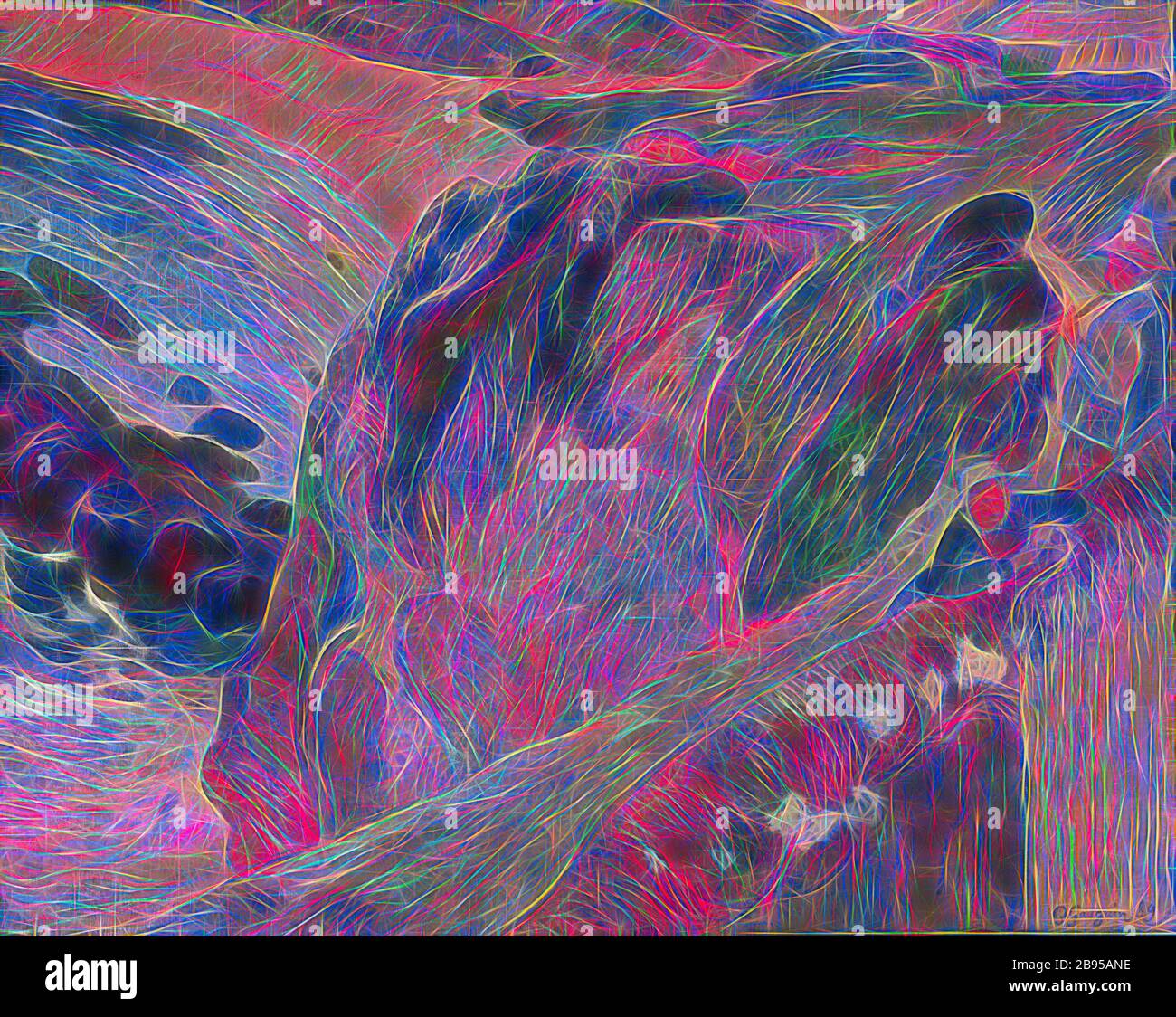 Nichols Canyon Canvas Signed Dois What Does This Mean