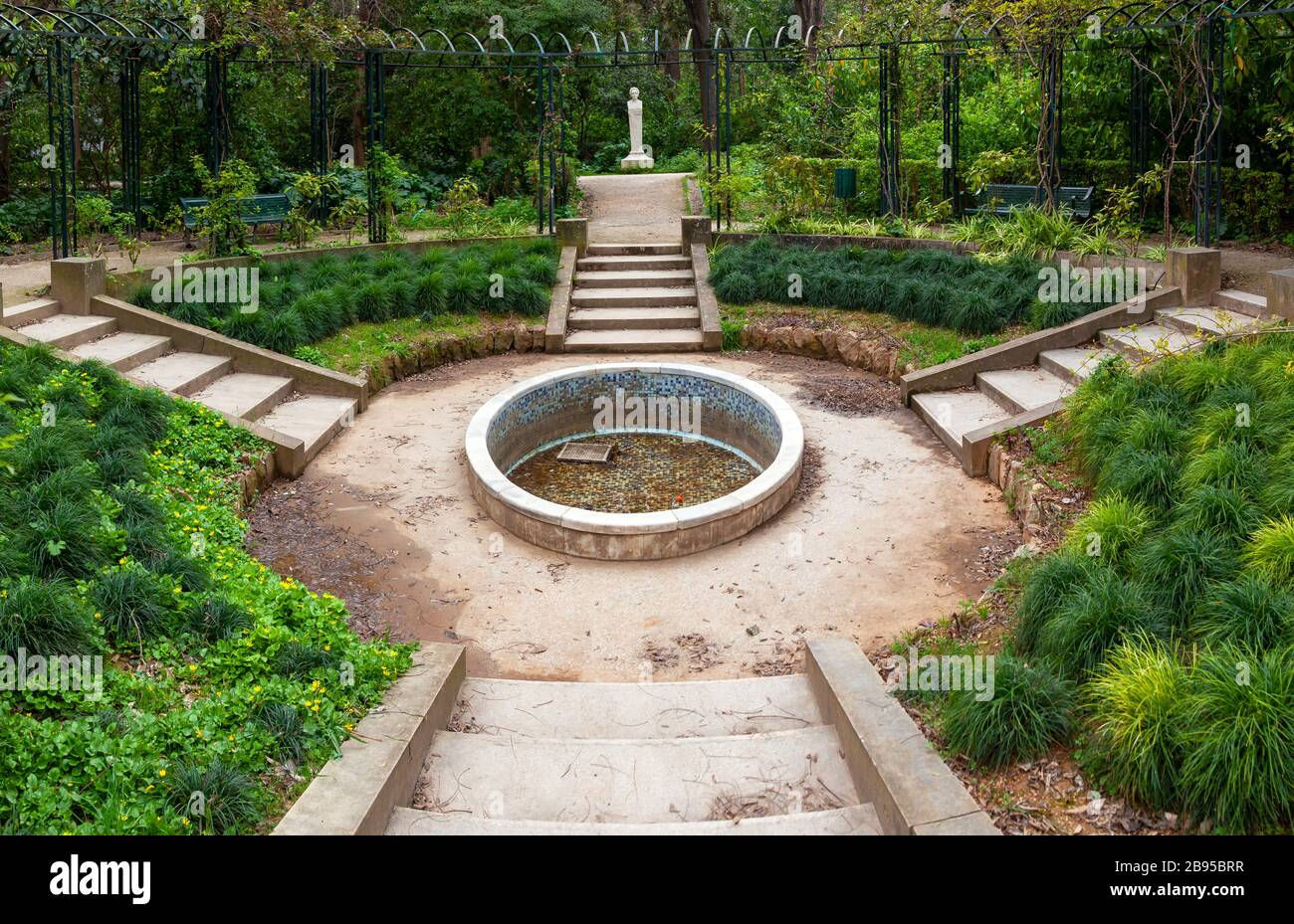 The Spanish Fountain, in the National Garden of Athens Stock Photo Alamy