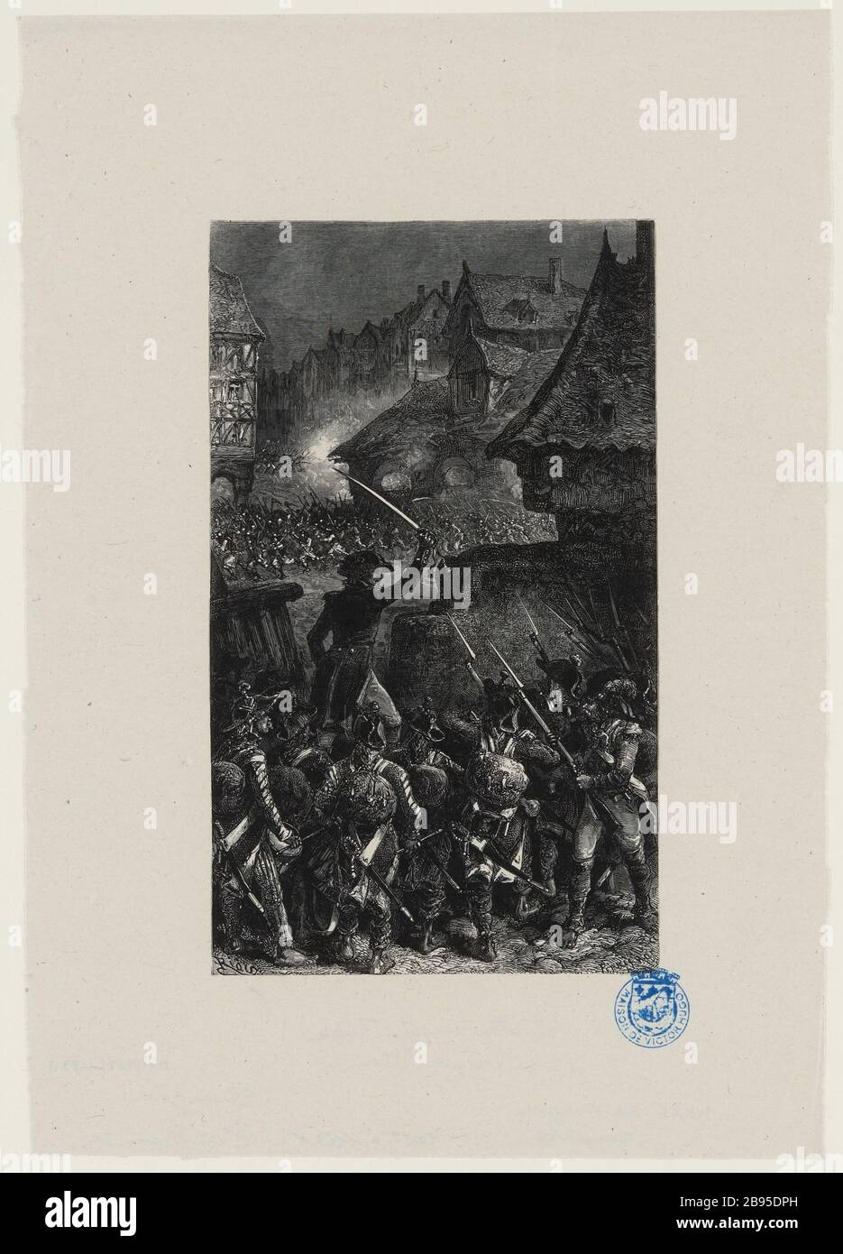 Ninety-three: A bayonets! Stock Photo