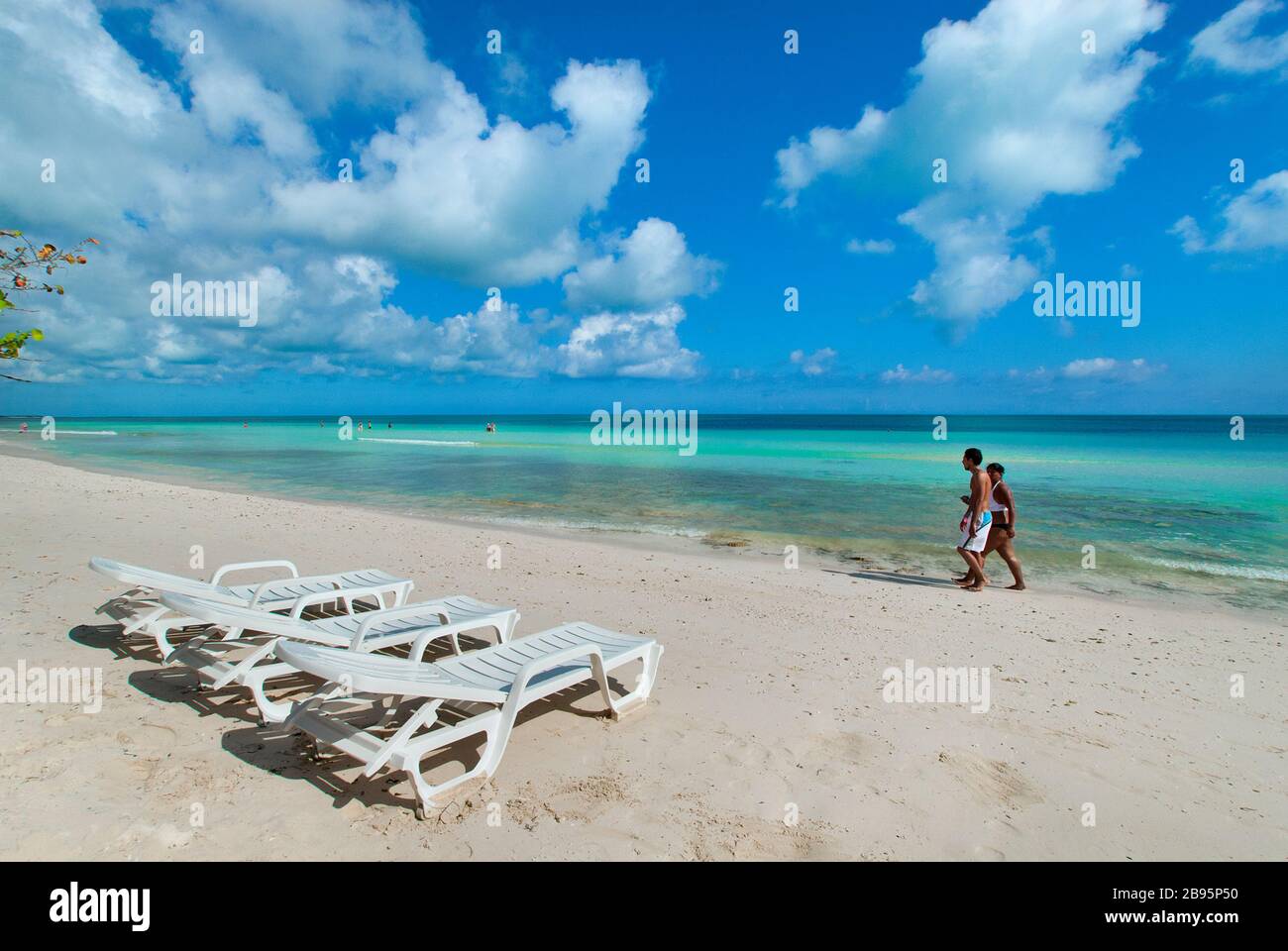 Cayo Coco Beach, Ciego de Ávila, Cuba Stock Photo