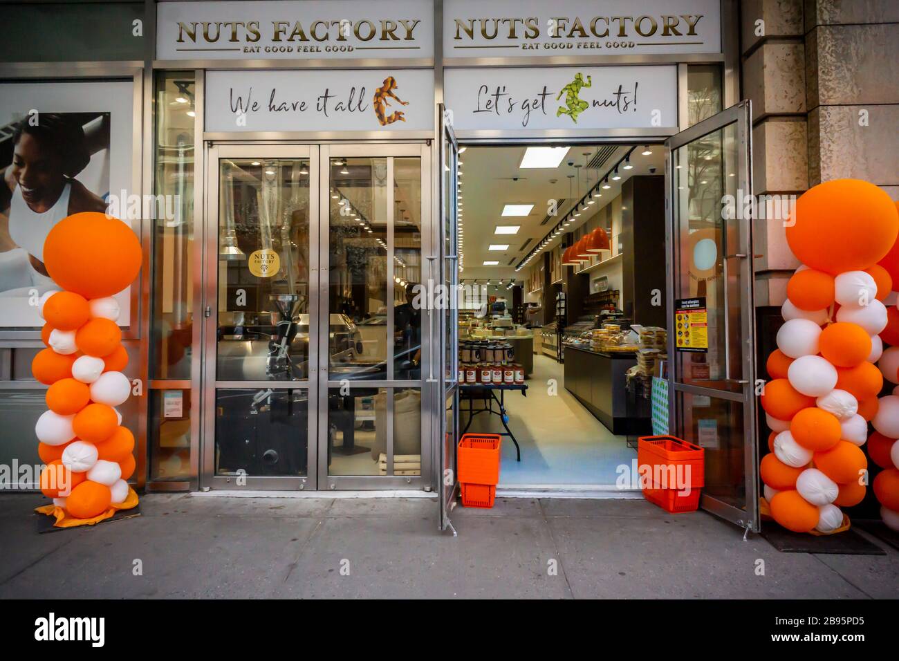 The Nuts Factory in the Chelsea neighborhood of New York chooses an