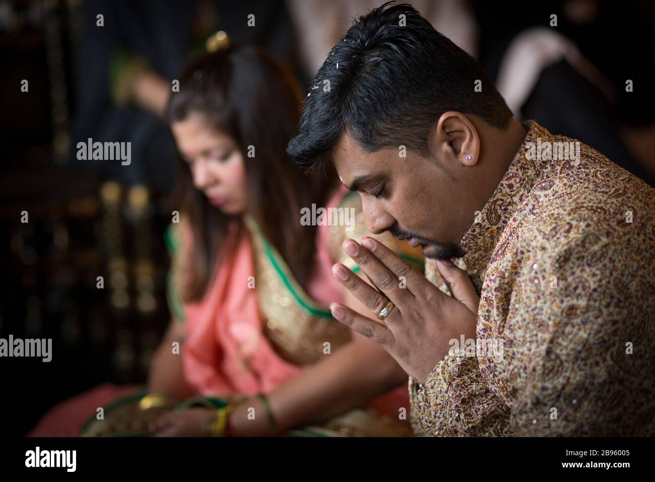 Godh Bharai (Hindi for 'Baby Shower) in Mount Roskill, Auckland, New Zealand Stock Photo Alamy